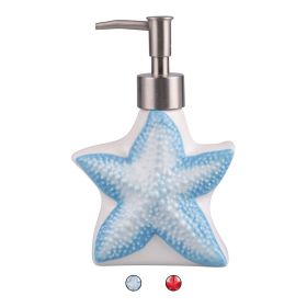 Dispenser sapone liquido 290 ml in ceramica, Ocean