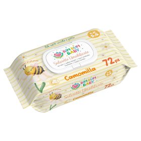 Salviette baby 72 pezzi, essenza camomilla, Esseci