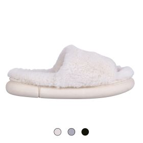 Pantofole donna invernali effetto pelliccia