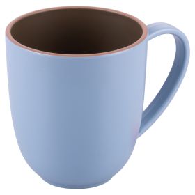 Tazza con manico in plastica, marrone, Sibilla