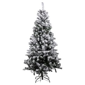 Albero di Natale innevato 900 rami h. 180 cm, Everest Santa's House