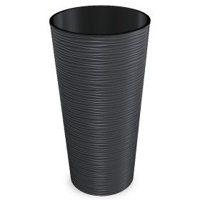 Vaso Aurora antracite h. 57 cm