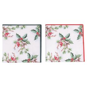 Set 30 tovaglioli monouso, Vintage Xmas