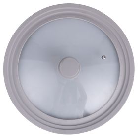Coperchio universale Ø18/20/22 cm in vetro e silicone, SìChef