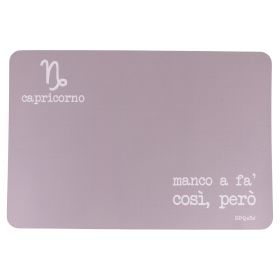 Tovaglietta zodiaco 44,5x30 cm, S.P.Q.eRe Capricorno
