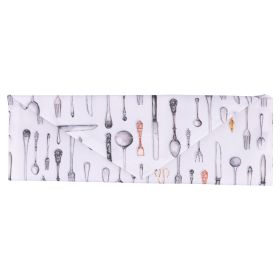 Porta posate con pattern in poliestere, Kitchen