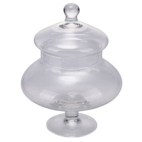 Vaso potiche in vetro soffiato, Dalia Sibilla