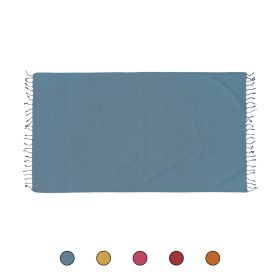 Telo Mare In Cotone Canal Grande, 160x80 Cm, Stampa Sublimatica, Made In Italy, Per Spiaggia E Arredo