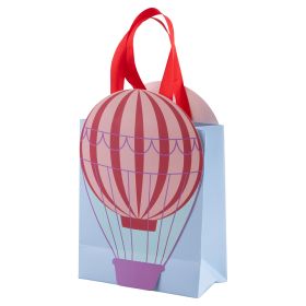 Busta regalo in carta con manici in poliestere, Baby Balloon
