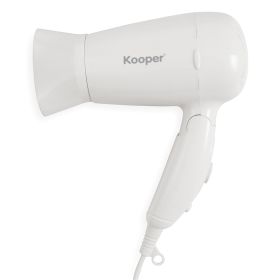 Asciugacapelli da viaggio pieghevole 1200 W, Kooper