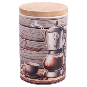 Barattolo deca in ceramica 750 ml, Coffee Time
