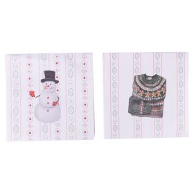 Set 30 tovaglioli monouso in carta, Xmas Cottage