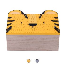 Scatola porta oggetti in legno 20x15x9 cm, Les Petites