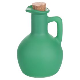 Anfora mini oliera 180 ml in vetro, tappo in sughero, Filtro d&#39;Amore