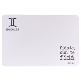 Tovaglietta zodiaco 44,5x30 cm, S.P.Q.eRe Gemelli