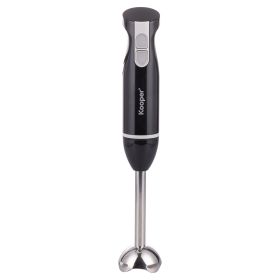 Frullatore elettrico a immersione 600W, 2 velocità + Pulse, nero, Kooper