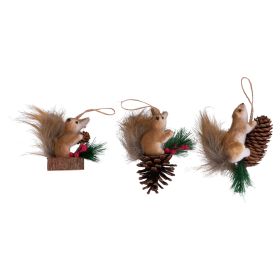 Appendino scoiattolo decorativo, Santa's House