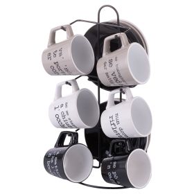 Set 6 tazzine caffè 100 ml con stand, S.P.Q.eRe