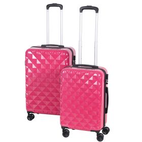 Set 2 valigie fucsia