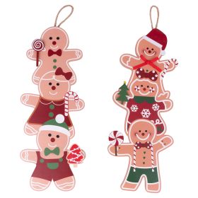 Appendino natalizio in legno, Santa&#39;s House