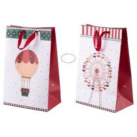 Busta regalo natalizia in carta, Xmas Circus