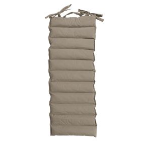 Cuscino outdoor imbottito idrorepellente 45x120 cm, tortora, Esté