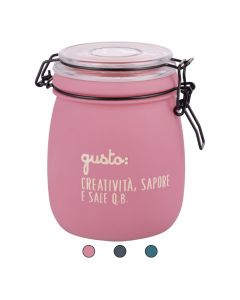 Barattolo 750 ml in vetro, Pensieriny Color
