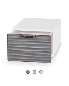 Contenitore/cassetto multiuso impilabile 15,5x21x10,5 cm