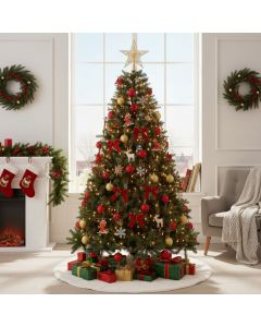 Albero di Natale circa 1600 rami h. 230 cm, Himalaya Santa's House