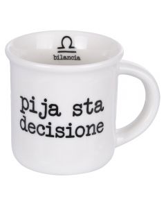 Tazzina caffè 90 ml, bilancia, S.P.Q.eRe Zodiaco