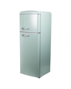 Frigorifero vintage doppia porta 240 L 54,6x55,4x148,7cm, acquamarina, Kooper