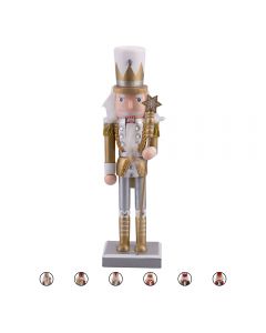 Soldato schiaccianoci natalizio h. 25,5 cm, Santa's House