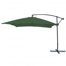 Ombrellone lampara da giardino verde 3x3 m, Kios Esté