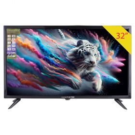 Smart TV LED, 32, HD, nero, Kooper X