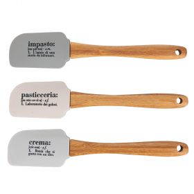 Spatola in silicone e bambù, Victionary