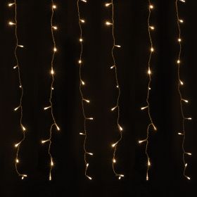 Tenda 252 led bianco caldo 350x70 cm, Santa's House