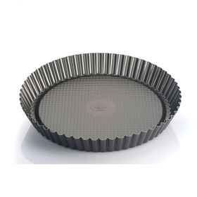 Stampo crostata 28x3,5 cm in alluminio antiaderente, bordo rialzato, Vespa dolci forme