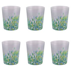 Set 6 bicchieri acqua 370 ml, Candy Ocean