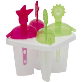 Set 4 forma ghiaccio con vassoio,  Mister Ghiacciolo Snisp
