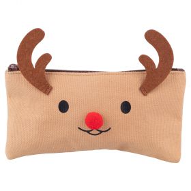 Astuccio natalizio, decoro renna, Les Petites