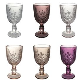 Set 6 calici in vetro 340 ml