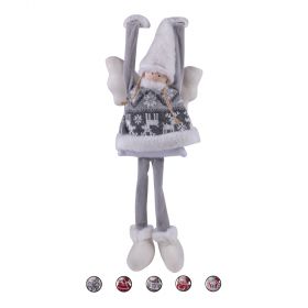Bambolina con ali appendibile in tessuto h. 50 cm, Santa's House