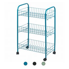 Carrello da cucina con ruote 3 ripiani