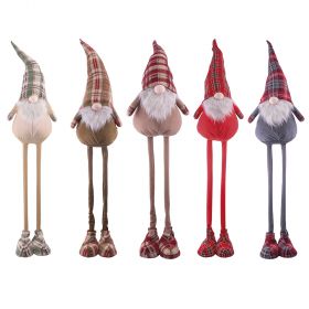 Gnomo natalizio, gambe estensibili, 78-120 cm, Santa's House