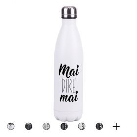 Bottiglia termica 24 ore in acciaio inox 750 ml