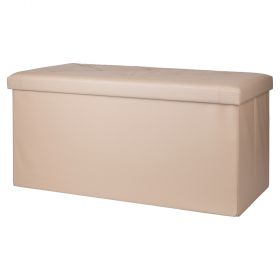 Panca contenitore multiuso tortora 76x38x38 cm, Sibilla