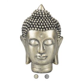 Testa di Buddha decorativa in poliresina 10