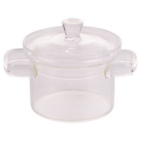 Contenitore con coperchio 150 ml in borosilicato, Glass