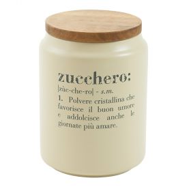 Barattolo zucchero 800 ml in gres