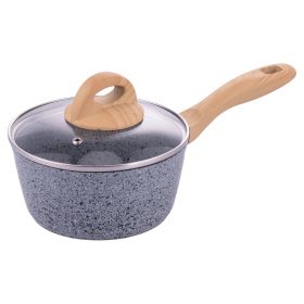 Casseruola con coperchio 16 cm, rivestimento in ceramica, induzione, Alaska SìChef